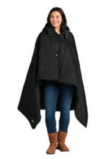 Eddie Bauer Puffy Camp Poncho EB755 Black