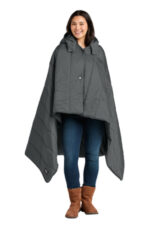 Eddie Bauer Puffy Camp Poncho EB755 Metal Grey