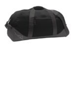 Eddie Bauer Large Ripstop Duffel. EB901 Black/ Grey Steel