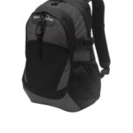 Eddie Bauer Ripstop Backpack. EB910 Black/ Grey Steel
