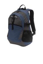 Eddie Bauer Ripstop Backpack. EB910 Coast Blue/ Grey Steel