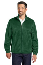 Port Authority Plush Fleece Full-Zip Jacket F190 Dark Green
