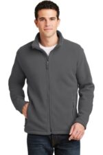Port Authority Value Fleece Jacket. F217 Iron Grey