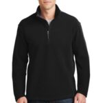 Port Authority Value Fleece 1/4-Zip Pullover. F218 Black