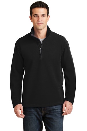 Port Authority Value Fleece 1/4-Zip Pullover. F218 Black
