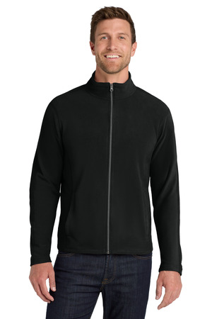Port Authority Microfleece Jacket. F223 Black