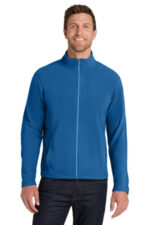 Port Authority Microfleece Jacket. F223 Light Royal