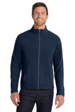 Port Authority Microfleece Jacket. F223 True Navy