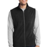 Port Authority Microfleece Vest. F226 Black