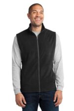 Port Authority Microfleece Vest. F226 Black