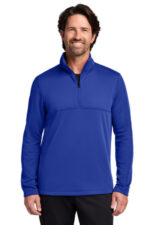Port Authority Smooth Fleece 1/4-Zip F804 True Royal