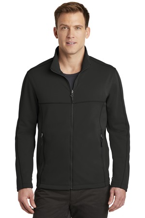 Port Authority Collective Smooth Fleece Jacket. F904 Deep Black