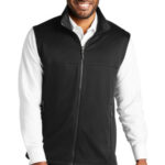 Port Authority Collective Smooth Fleece Vest F906 Deep Black
