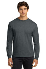 Gildan - Ultra Cotton 100% US Cotton Long Sleeve T-Shirt. G2400 Dark Heather