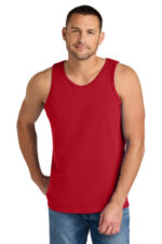 Gildan Heavy Cotton Tank Top. G5200 Red