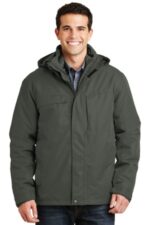 Port Authority Herringbone 3-in-1 Parka. J302 Spruce Green