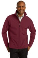 Port Authority Core Soft Shell Jacket. J317 Maroon
