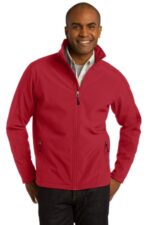 Port Authority Core Soft Shell Jacket. J317 Rich Red