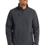 Port Authority Welded Soft Shell Jacket. J324 Battleship Grey