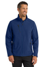 Port Authority Welded Soft Shell Jacket. J324 Estate Blue
