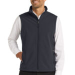 Port Authority Core Soft Shell Vest. J325 Battleship Grey