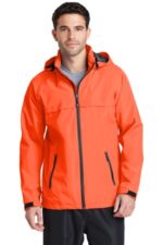 Port Authority Torrent Waterproof Jacket. J333 Orange Crush