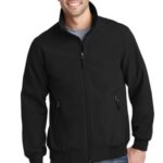Port Authority Soft Shell Bomber Jacket. J337 Black