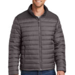 Port Authority Horizon Puffy Jacket J364 Deep Smoke/ Grey Smoke