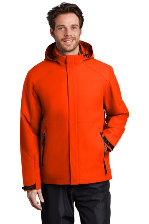 Port Authority Insulated Waterproof Tech Jacket J405 Fire Orange