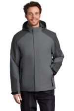 Port Authority Insulated Waterproof Tech Jacket J405 Shadow Grey/ Storm Grey
