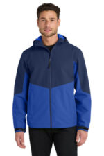Port Authority Tech Rain Jacket J406 Estate Blue/ Cobalt Blue