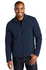 Port Authority Mechanic Soft Shell Jacket J417 Dress Blue Navy