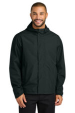 Port Authority C-FREE Rain Jacket J714 Deep Black