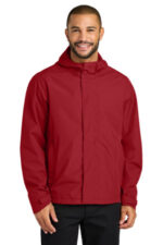 Port Authority C-FREE Rain Jacket J714 Rich Red