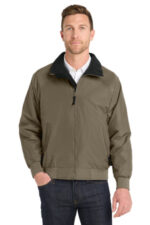 Port Authority Challenger Jacket. J754 Khaki/ True Black