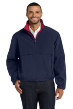 Port Authority Legacy Jacket. J764 Dark Navy/ Red