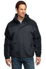 Port Authority Tall Nootka Jacket. TLJ792 Graphite/ Black