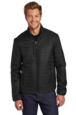 Port Authority Packable Puffy Jacket J850 Deep Black