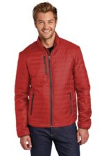 Port Authority Packable Puffy Jacket J850 Fire Red/ Graphite