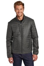 Port Authority Packable Puffy Jacket J850 Sterling Grey/ Graphite