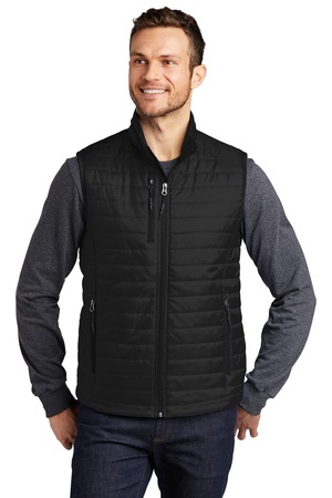 Port Authority Packable Puffy Vest J851 Deep Black