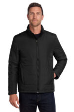 Port Authority Puffer Jacket J852 Deep Black