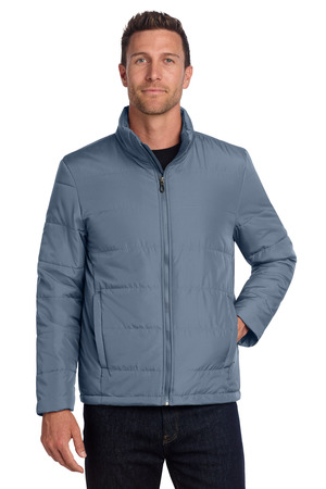Port Authority Puffer Jacket J852 Dusk Blue