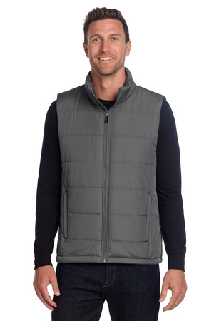 Port Authority Puffer Vest J853 Shadow Grey