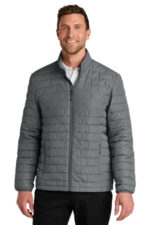 Port Authority C-FREE Brick Jacket J854 Smoke Grey