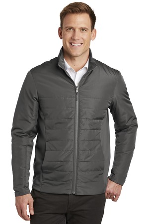 Port Authority Collective Insulated Jacket. J902 Graphite