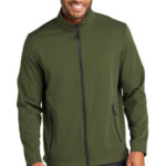 Port Authority Collective Tech Soft Shell Jacket J921 Olive Green