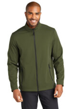 Port Authority Collective Tech Soft Shell Jacket J921 Olive Green