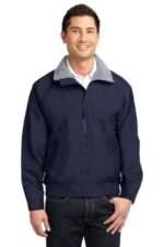 Port Authority Competitor Jacket. JP54 True Navy/ Grey Heather