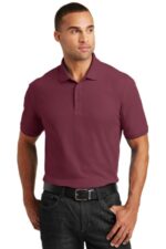 Port Authority Core Classic Pique Polo. K100 Burgundy